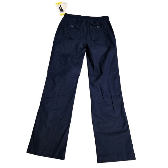 Wahine Blue Women's Pull On Stretch Band Pants Navy‎ Women's Size Small - Picture 3 of 3
